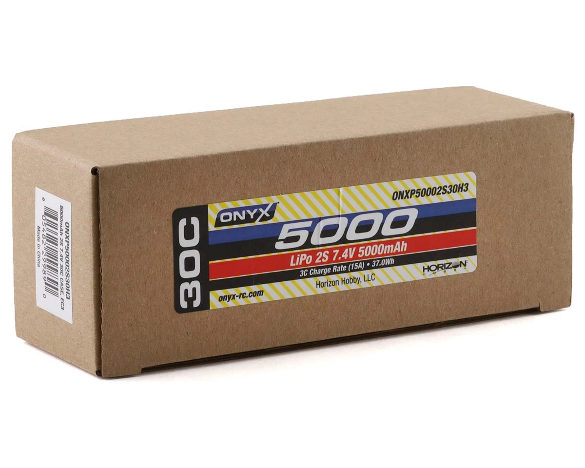 Onyx 2S LiPo Battery 30C (7.4V/5000mAh) w/EC3 Connector 2 Onyx 2S LiPo Battery 30C (7.4V/5000mAh) w/EC3 Connector - Image 2