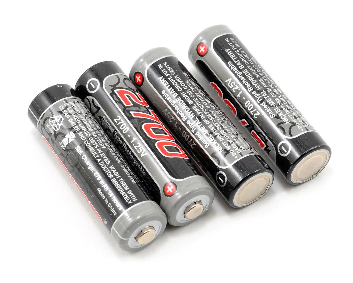 Team Orion NiMH AA Loose Battery Cells (1.2V/2700mAh) (4) 1 Team Orion NiMH AA Loose Battery Cells (1.2V/2700mAh) (4)