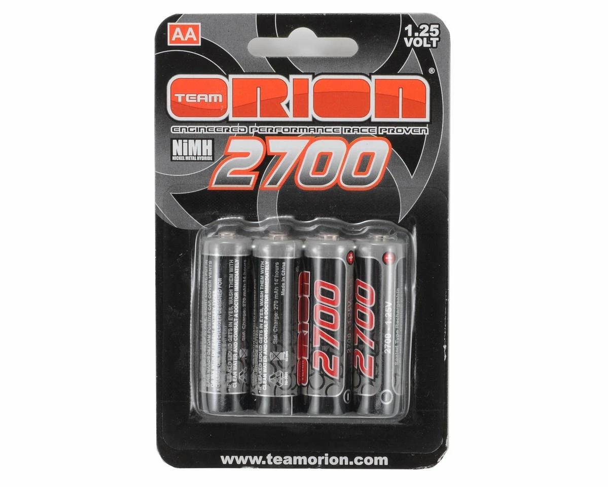 Team Orion NiMH AA Loose Battery Cells (1.2V/2700mAh) (4) 2 Team Orion NiMH AA Loose Battery Cells (1.2V/2700mAh) (4) - Image 2