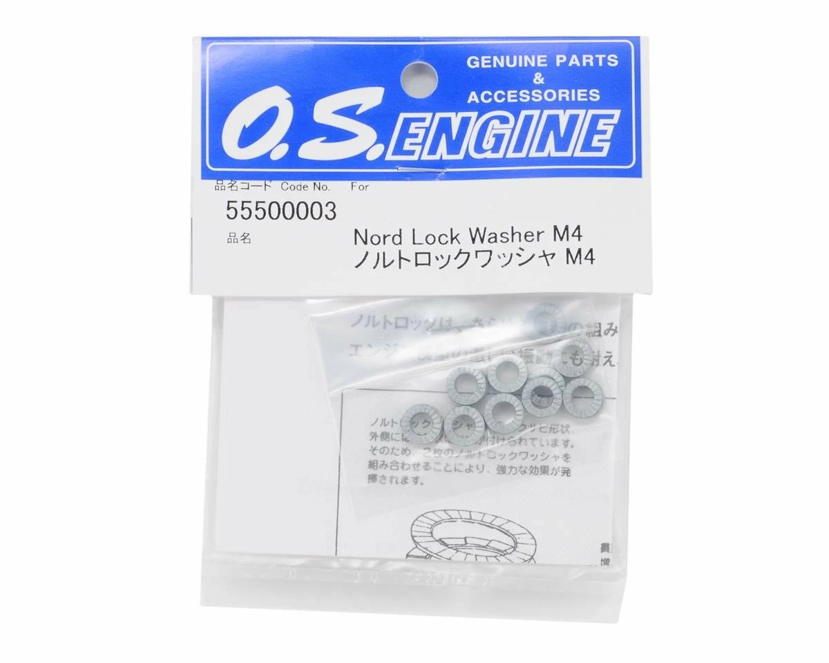O.S. Engines 4mm Lock Washer 2 O.S. Engines 4mm Lock Washer - Image 2