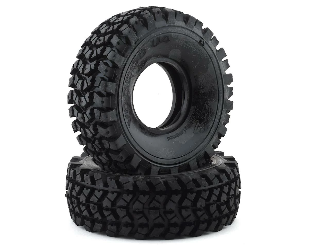 Team Ottsix Racing Voodoo U4 2.2" Crawler Tires (2) (No Foam) (Red) 1 Team Ottsix Racing Voodoo U4 2.2" Crawler Tires (2) (No Foam) (Red)