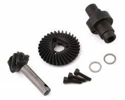 Team Ottsix Racing AR44 SCX10 II HD Hypoid Ring, Pinion & Locker Set (33T/8T)