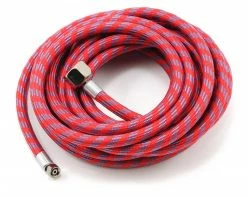 Paasche Braided Air Hose w/Coupling, 15'