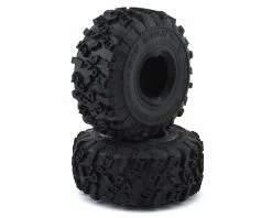 Pit Bull Tires Rock Beast XOR 1.55" Scale Rock Crawler Tires w/Foams (2) (Alien)