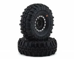 Pro-Line Interco Super Swamper 1.9 Tires w/Impulse Wheels (Black/Silver) (2) (G8) w/12mm Hex