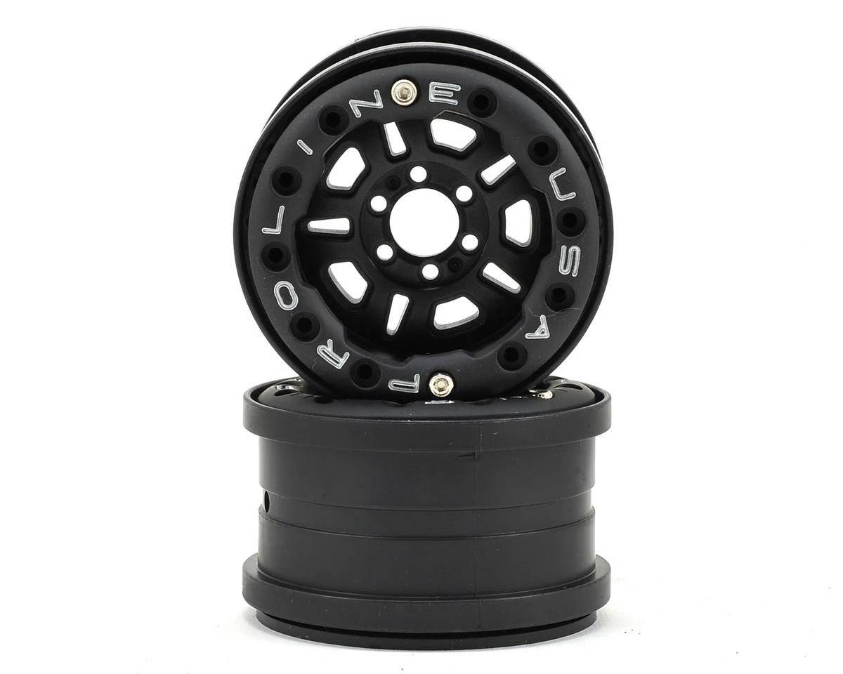 Pro-Line FaultLine 2.2 6 Lug Bead-Loc Crawler Wheels (2) (Black/Black) 1 Pro-Line FaultLine 2.2 6 Lug Bead-Loc Crawler Wheels (2) (Black/Black)