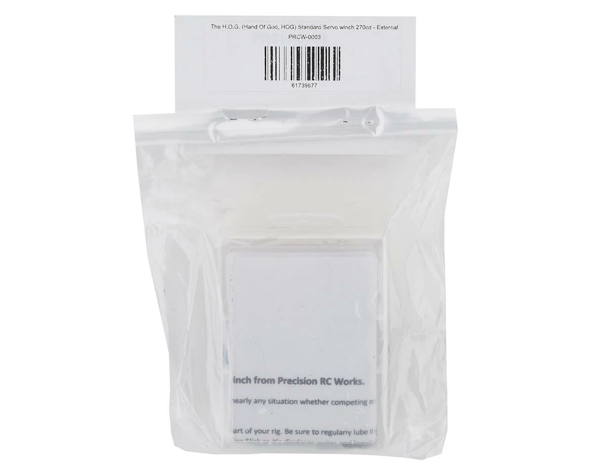 Precision RC Works H.O.G. Hand Of God Standard Servo Winch (External Spool) (270oz - no controller) 2 Precision RC Works H.O.G. Hand Of God Standard Servo Winch (External Spool) (270oz - no controller) - Image 2