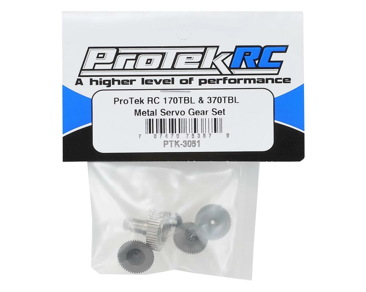 ProTek RC 170TBL & 370TBL Metal Servo Gear Set 2 ProTek RC 170TBL & 370TBL Metal Servo Gear Set - Image 2