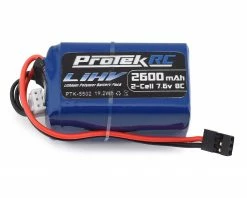 ProTek RC HV LiPo Hump Receiver Battery Pack (Kyosho/Tekno) (7.6V/2600mAh) (w/Balancer Plug)