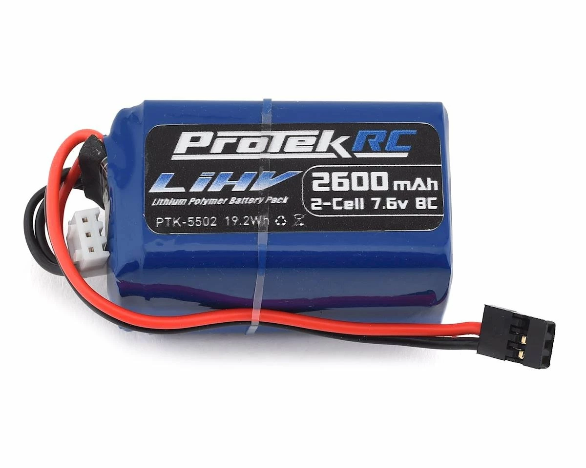 ProTek RC HV LiPo Hump Receiver Battery Pack (Kyosho/Tekno) (7.6V/2600mAh) (w/Balancer Plug) 1 ProTek RC HV LiPo Hump Receiver Battery Pack (Kyosho/Tekno) (7.6V/2600mAh) (w/Balancer Plug)