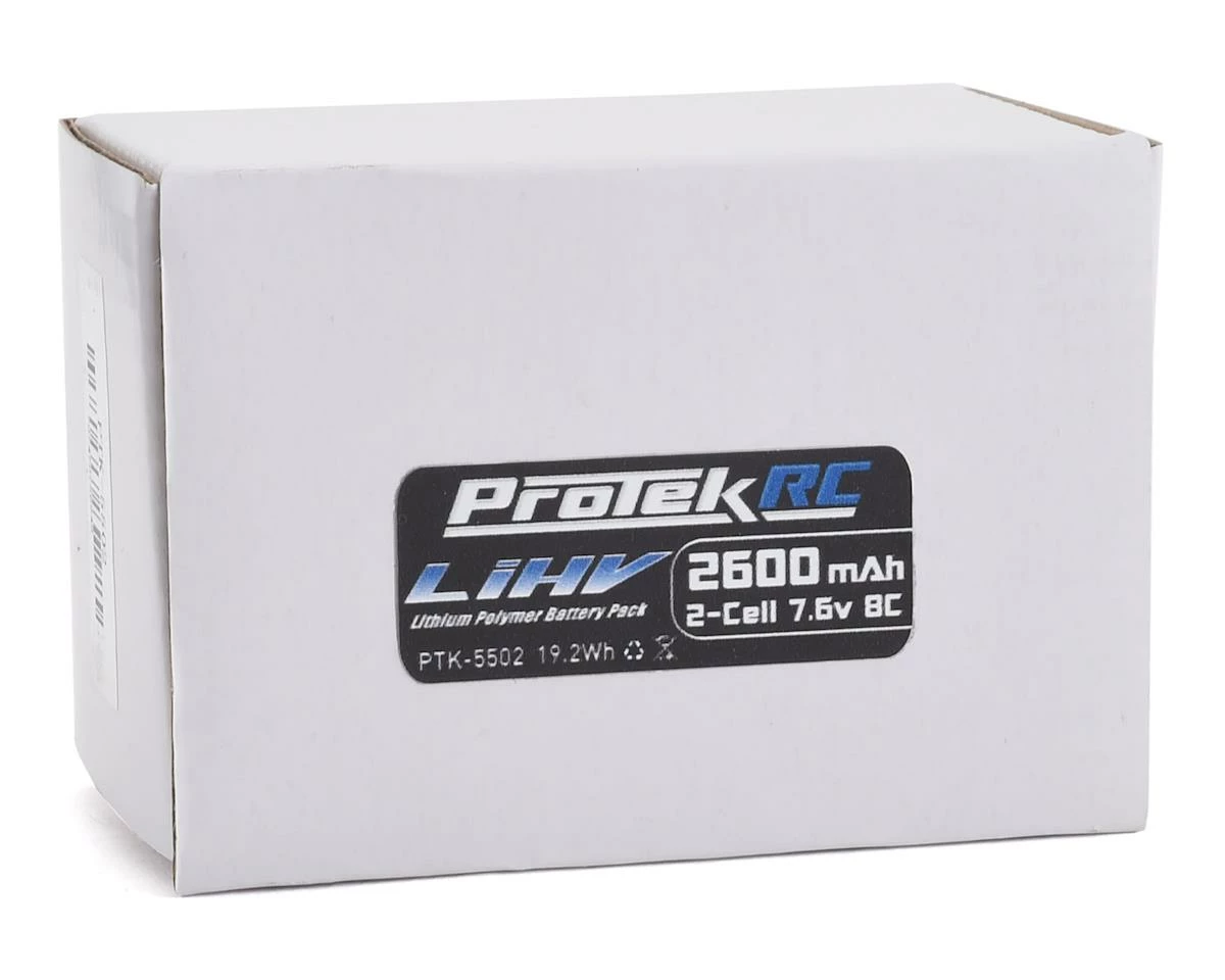 ProTek RC HV LiPo Hump Receiver Battery Pack (Kyosho/Tekno) (7.6V/2600mAh) (w/Balancer Plug) 2 ProTek RC HV LiPo Hump Receiver Battery Pack (Kyosho/Tekno) (7.6V/2600mAh) (w/Balancer Plug) - Image 2