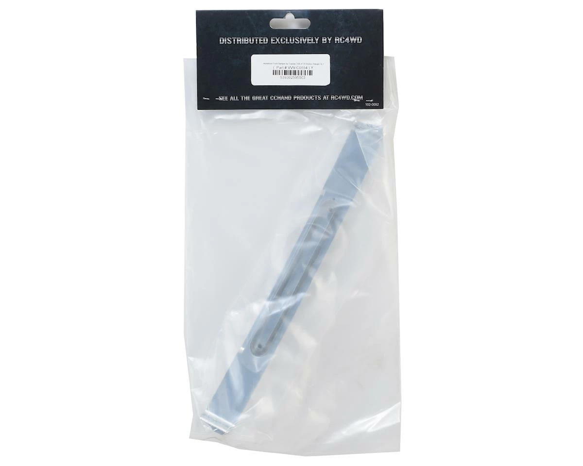 RC4WD CChand Traxxas TRX-4 Aluminum Front Bumper (Chrome) 2 RC4WD CChand Traxxas TRX-4 Aluminum Front Bumper (Chrome) - Image 2