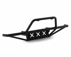 RC4WD CChand Vanquish VS4-10 Origin Tri-X Steel Stinger Front Bumper (Black) w/Round Light Buckets