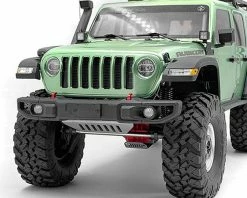 RC4WD CChand Axial SCX10 III Jeep JLU Wrangler OEM Wide Front Bumper w/License Plate Holder & Steering Guard 5 RC4WD CChand Axial SCX10 III Jeep JLU Wrangler OEM Wide Front Bumper w/License Plate Holder & Steering Guard -Rock Crawlers Sales Shop rc4vvvc1106 2