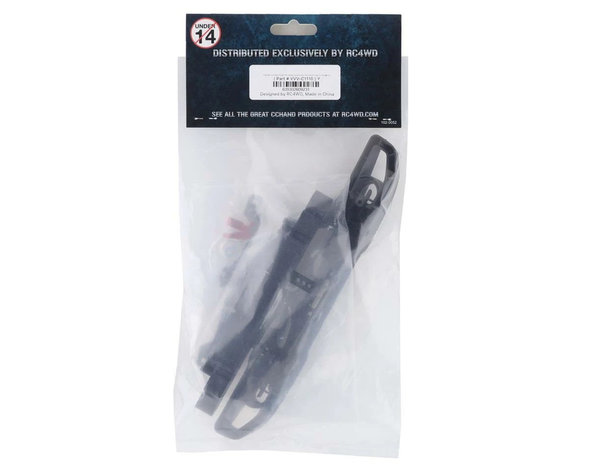 RC4WD CChand Axial SCX10 III Jeep JLU Wrangler OEM Wide Front Winch Bumper w/Steering Guard 2 RC4WD CChand Axial SCX10 III Jeep JLU Wrangler OEM Wide Front Winch Bumper w/Steering Guard - Image 2