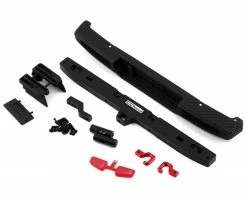 RC4WD CCHand Axial SCX10 III Jeep Gladiator OEM Rear Bumper w/License Plate Mount