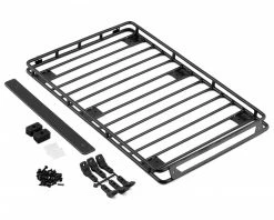 RC4WD CChand Axial SCX10 III Jeep JLU Wrangler Steel Roof Rack w/Lights