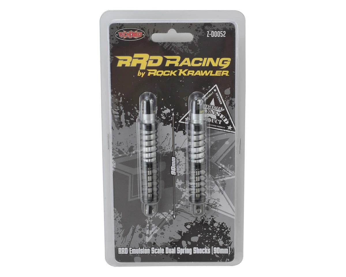 RC4WD 90mm RRD Emulsion Scale Dual Spring Shock (2) 2 RC4WD 90mm RRD Emulsion Scale Dual Spring Shock (2) - Image 2