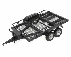 RC4WD 1/10 Bigdog Dual Axle Scale Crawler Car/Truck Trailer (Miniature Scale Accessory)
