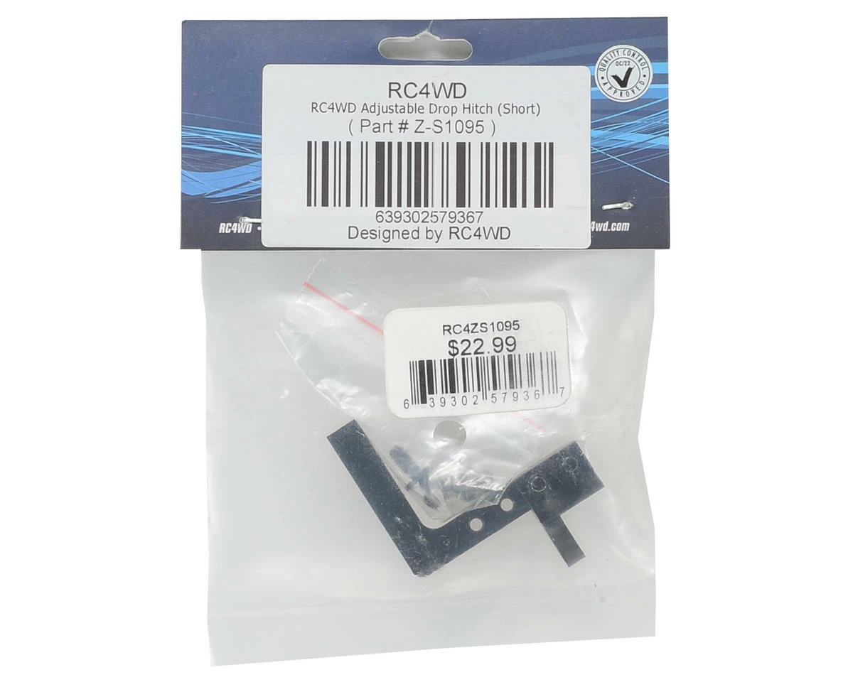 RC4WD Adjustable Drop Hitch (Short) 2 RC4WD Adjustable Drop Hitch (Short) - Image 2
