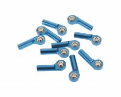 RC4WD M3 Offset Long Aluminum Rod Ends Blue (10)