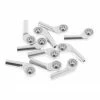 RC4WD Ext Offset Long Aluminum Rod End M3 Silver (10)