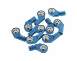 RC4WD Ext Offset Short Aluminum Rod End M3 Blue (10)