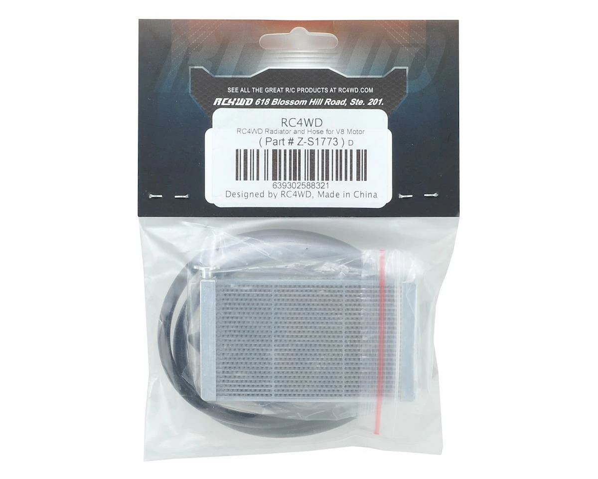 RC4WD V8 Engine Radiator & Hose 2 RC4WD V8 Engine Radiator & Hose - Image 2