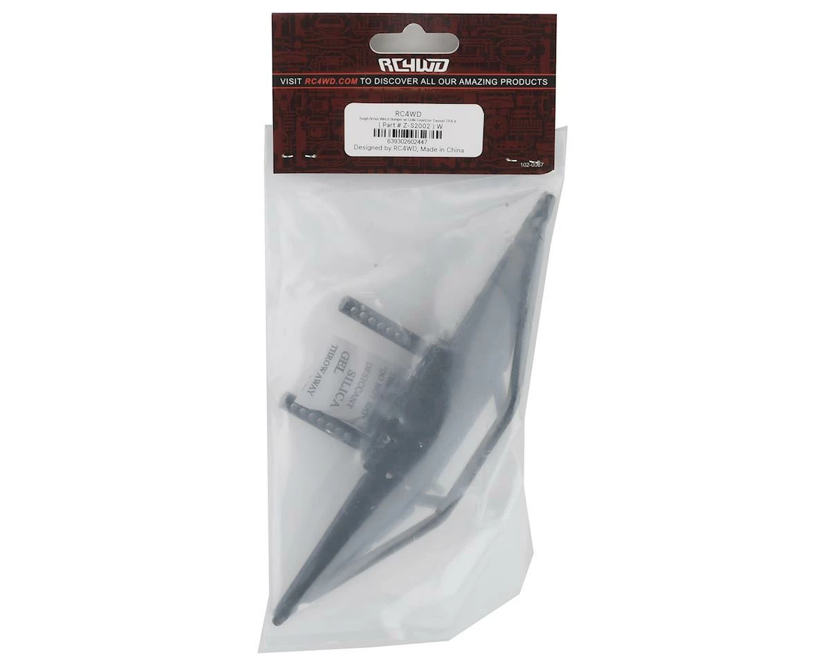 RC4WD Traxxas TRX-4 Tough Armor Winch Bumper w/Grille Guard 2 RC4WD Traxxas TRX-4 Tough Armor Winch Bumper w/Grille Guard - Image 2
