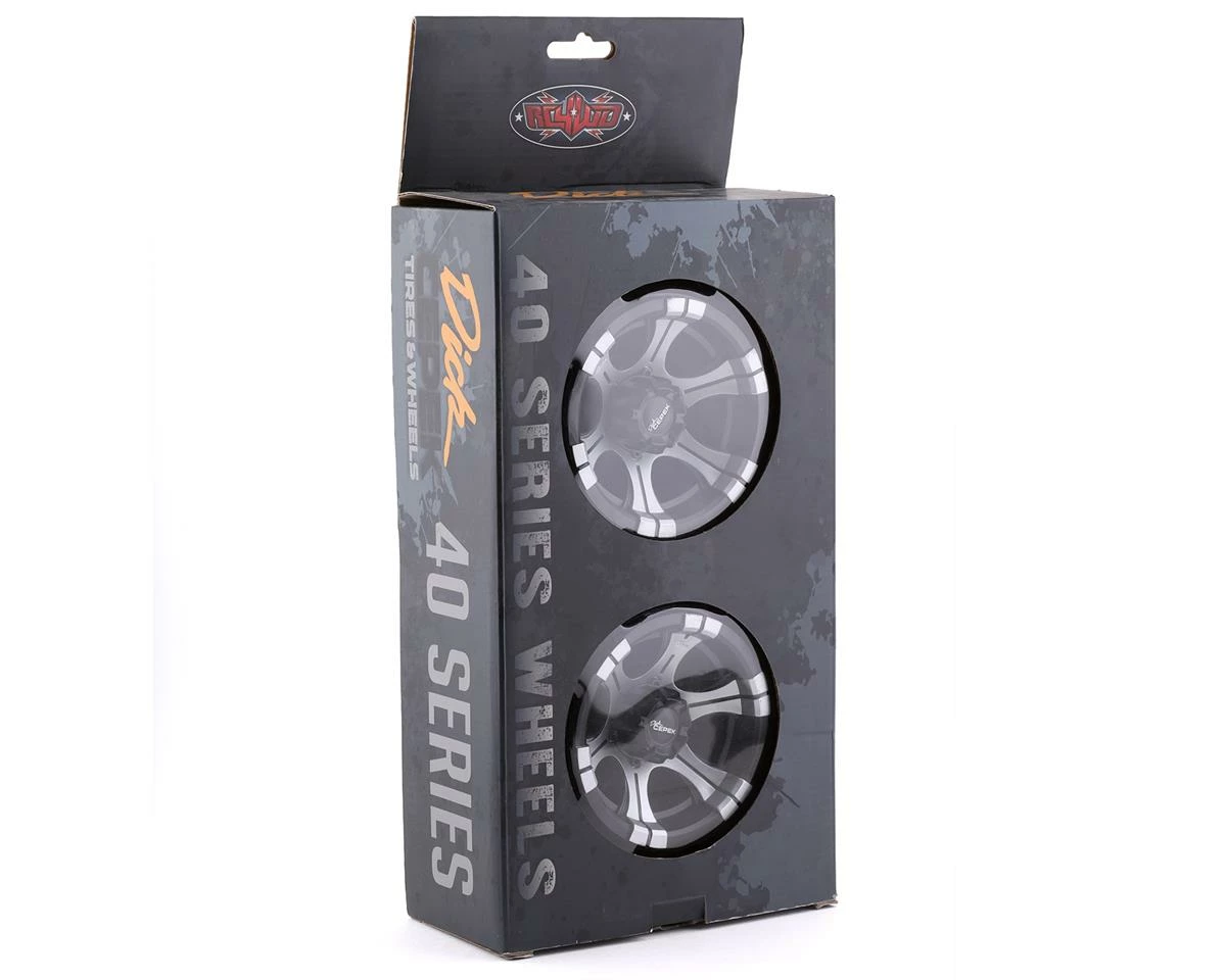 RC4WD DC-2 40 Series 3.8 Internal Beadlock Plastic Wheel (2) w/17mm Hex 3 RC4WD DC-2 40 Series 3.8 Internal Beadlock Plastic Wheel (2) w/17mm Hex - Image 3