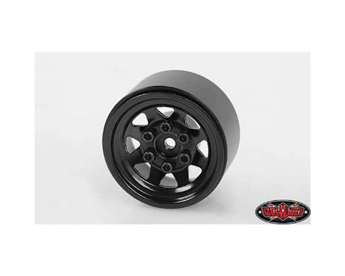 RC4WD Stamped Steel 1.0" Stock Beadlock Wheels (Black) (4) 1 RC4WD Stamped Steel 1.0" Stock Beadlock Wheels (Black) (4)