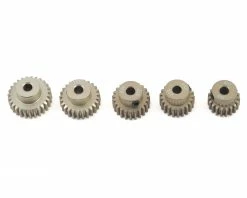 Ruddog 5-Pack 48P Aluminum Pinion Gear Odd Pack (19,21,23,25,27T) (3.17mm Bore)