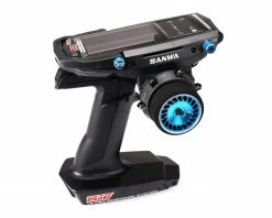 Revolution Design Sanwa M17/MT-44 Aluminum Steering Wheel (Light Blue) -Rock Crawlers Sales Shop rdrp0500 lbl 2