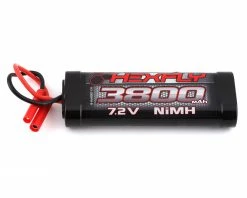 Redcat 6-Cell NiMH Battery w/Banana 4.0 Connector (7.2V/3800mAh)