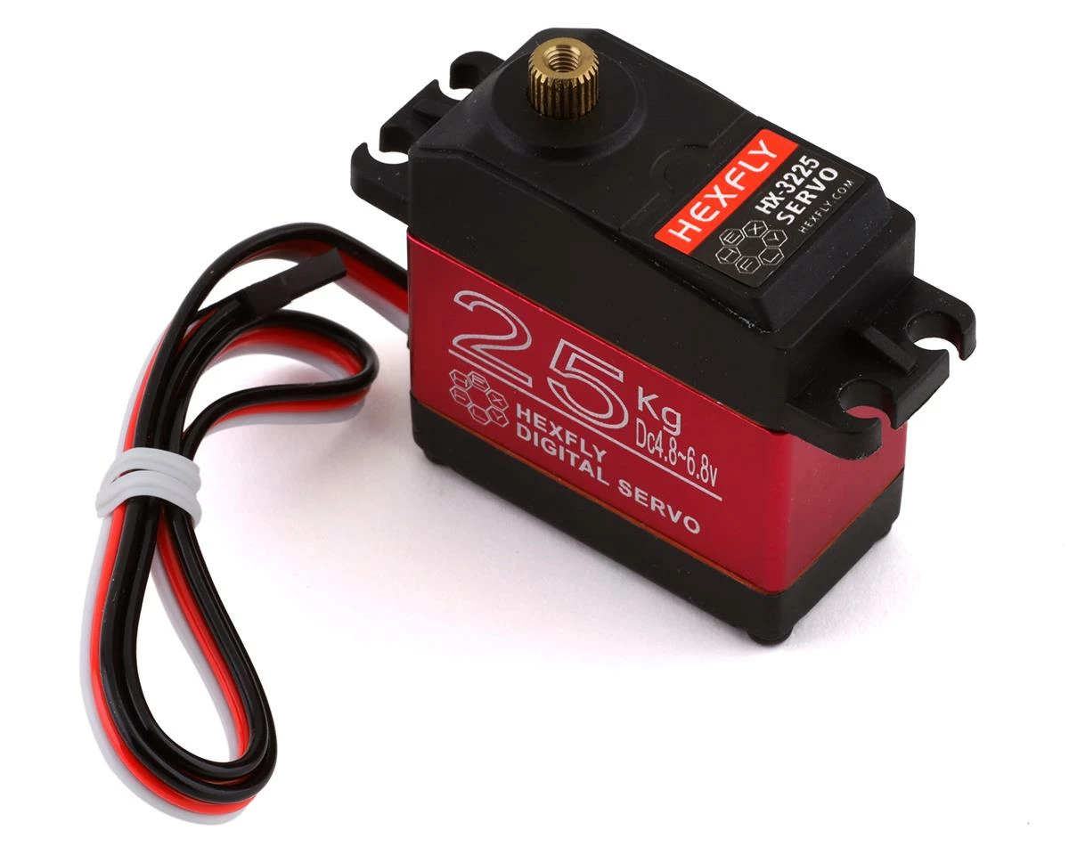 Redcat Hexfly HX-3225 High Torque Metal Gear Waterproof Servo 1 Redcat Hexfly HX-3225 High Torque Metal Gear Waterproof Servo