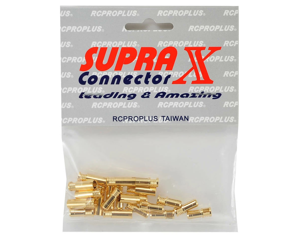 RCPROPLUS 5mm Bullet Connector (10 Sets) (10~12AWG) 2 RCPROPLUS 5mm Bullet Connector (10 Sets) (10~12AWG) - Image 2