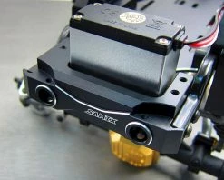 Samix Enduro Aluminum Short Front Bumper Mount w/Adjustable Servo Mount (Black) 5 Samix Enduro Aluminum Short Front Bumper Mount w/Adjustable Servo Mount (Black) -Rock Crawlers Sales Shop samend 6068 bk 2
