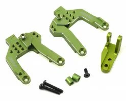 Samix SCX10 II V2 Front Shock Plate (2) (Green)
