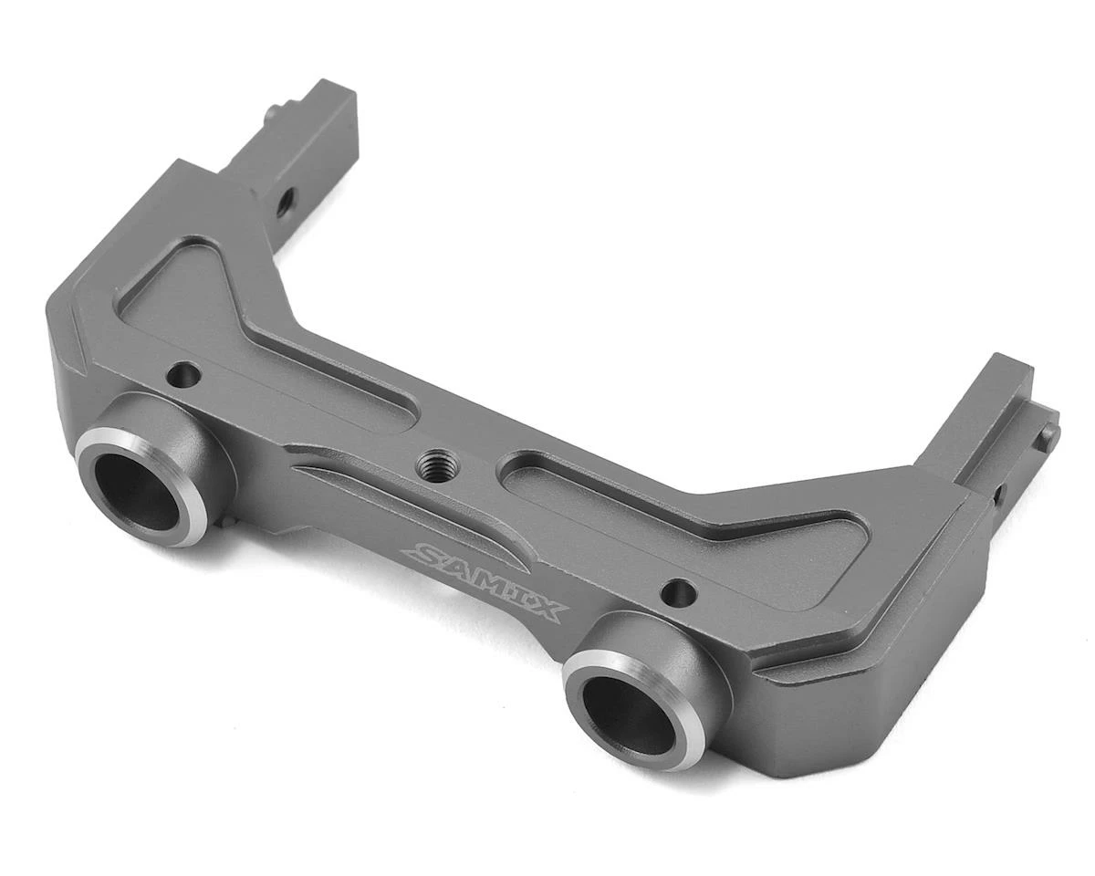 Samix SCX10 II Rear Aluminum Bumper Mount (Grey) 1 Samix SCX10 II Rear Aluminum Bumper Mount (Grey)