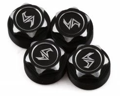 Samix SCX24 Aluminum Scale Wheel Hub (Black) (4) (Samix Beadlock Wheel Only)