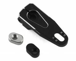 Samix Aluminum Adjustable Servo Horn (25T-ProTek/Futaba) (Black)