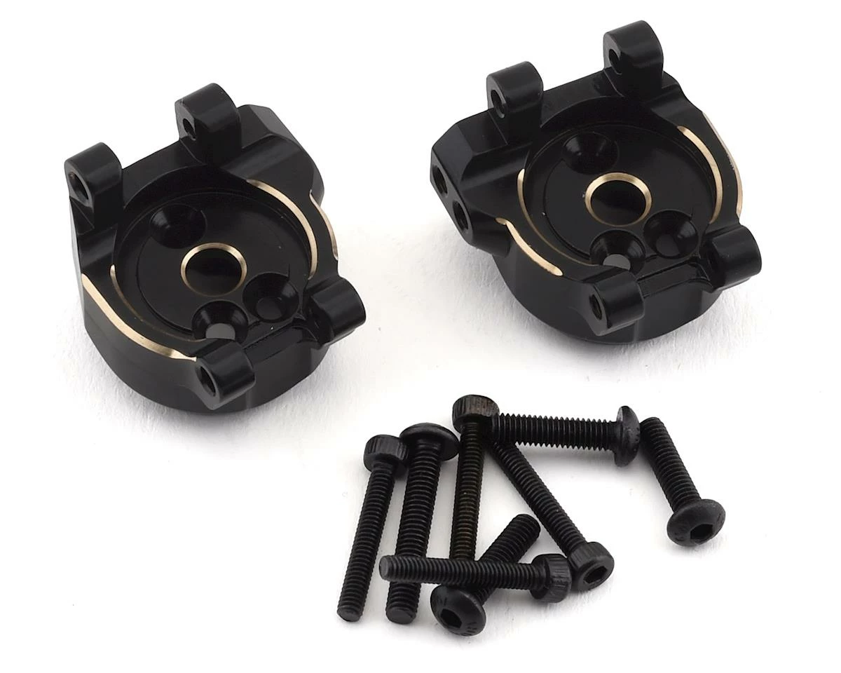 Samix Traxxas TRX-4 Brass Rear Hub Carriers (Black) (2) 1 Samix Traxxas TRX-4 Brass Rear Hub Carriers (Black) (2)
