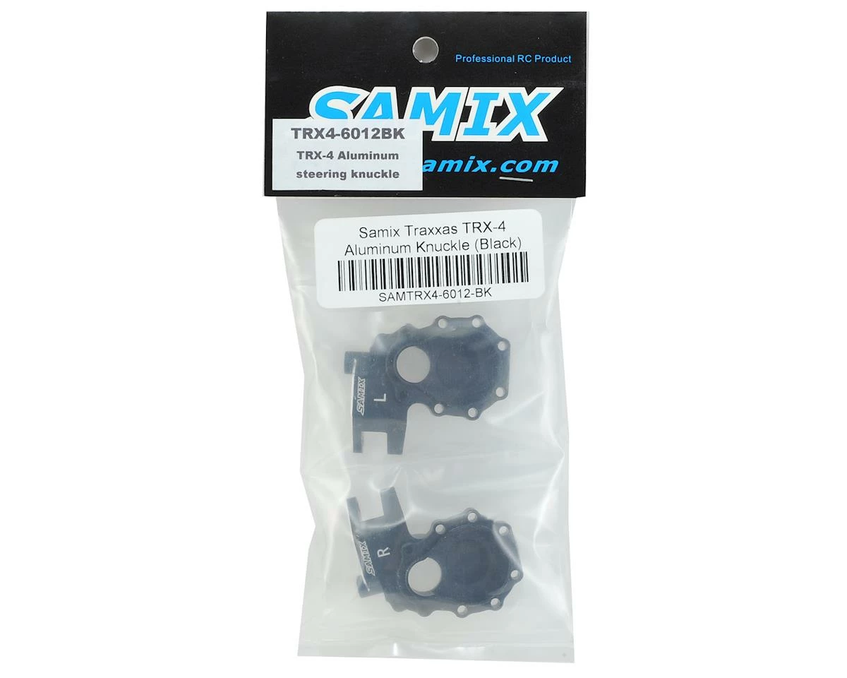 Samix Traxxas TRX-4 Aluminum Knuckle (Black) 2 Samix Traxxas TRX-4 Aluminum Knuckle (Black) - Image 2