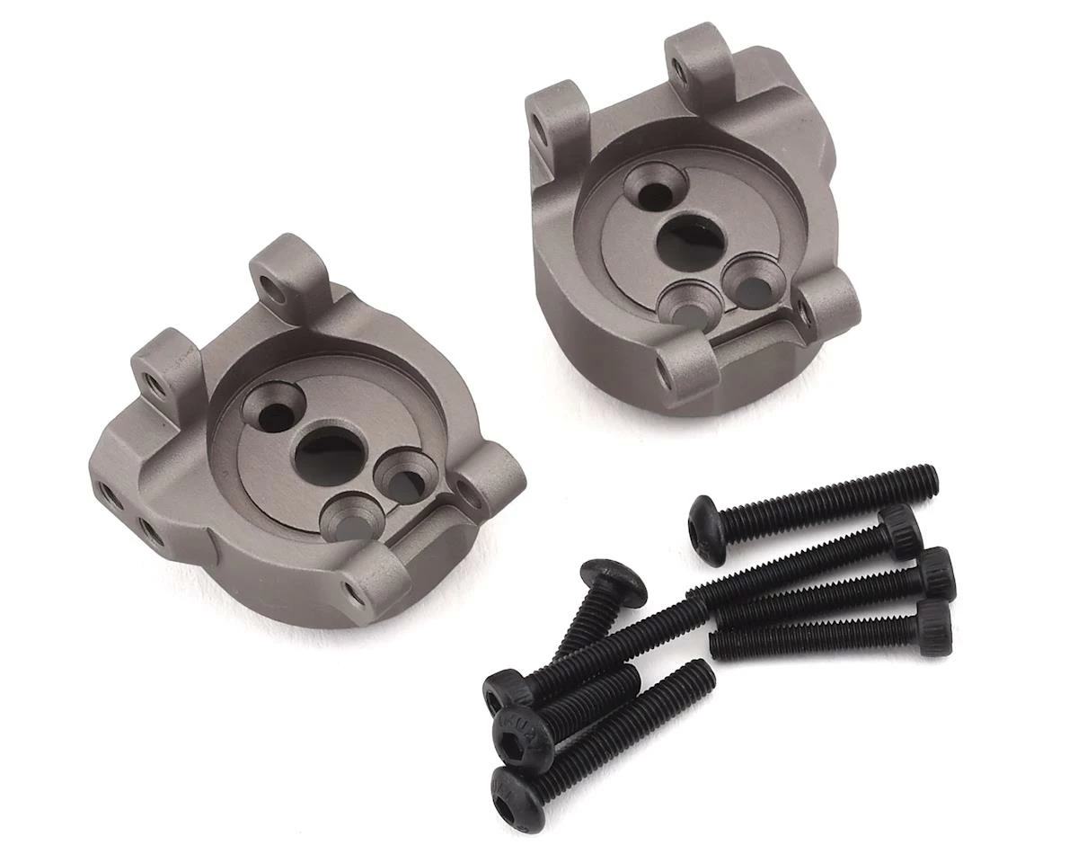 Samix Traxxas TRX-4 Aluminum Rear Hub Carriers (Grey) 1 Samix Traxxas TRX-4 Aluminum Rear Hub Carriers (Grey)