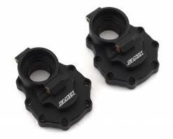 Samix Traxxas TRX-4 Aluminum Rear Portal Drive Housing (Black)