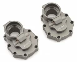 Samix Traxxas TRX-4 Aluminum Rear Portal Drive Housing (Grey)