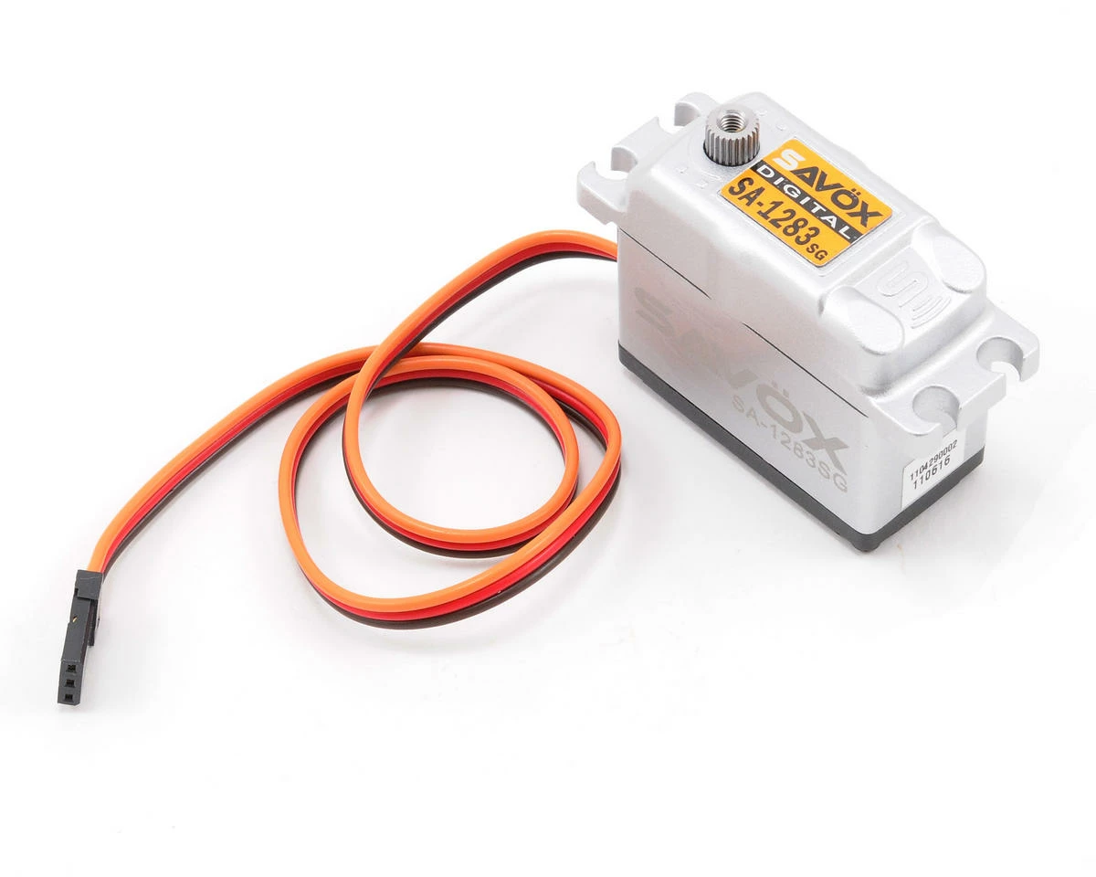 Savox SA-1283SG Aluminum Case Digital "Super Torque" Steel Gear Servo 1 Savox SA-1283SG Aluminum Case Digital "Super Torque" Steel Gear Servo