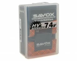 Savox SC-1268SG Black Edition High Torque Steel Gear Servo (High Voltage) -Rock Crawlers Sales Shop sav sc 1268sg be 2