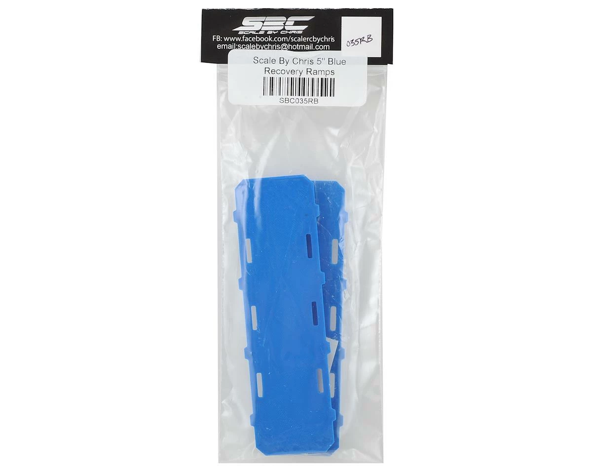 Scale By Chris 5" Recovery Ramps (Blue) 2 Scale By Chris 5" Recovery Ramps (Blue) - Image 2