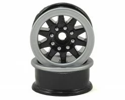 Scale By Chris 1.9 Trailer Wheels (2) (Black)